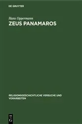 Book cover of Zeus Panamaros by Hans Oppermann