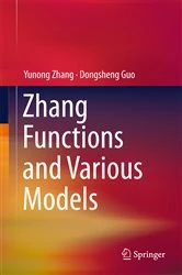 Book cover of Zhang Functions and Various Models by Yunong Zhang