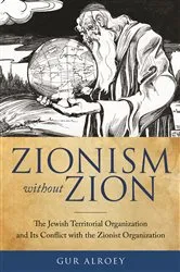 Book cover of Zionism Without Zion by Gur Alroey