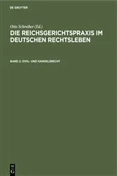 Book cover of Zivil- und Handelsrecht by Otto Schreiber