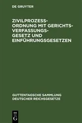 Book cover of Zivilprozeßordnung mit Gerichtsverfassungsgesetz und Einführungsgesetzen by Unknown