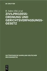 Book cover of Zivilprozessordnung und Gerichtsverfassungsgesetz (15th ed.) by Unknown