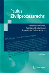 Book cover of Zivilprozessrecht (4th ed.) by Unknown