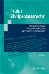 Book cover of Zivilprozessrecht (5th ed.) by Christoph G. Paulus