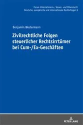 Book cover of Zivilrechtliche Folgen steuerlicher Rechtsirrtuemer bei Cum-/Ex-Geschaeften by Oliver Fehrenbacher