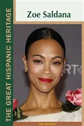 Book cover of Zoe Saldana by John Bankston