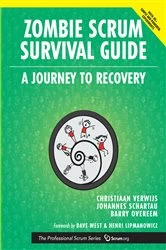 Book cover of Zombie Scrum Survival Guide by Johannes Schartau