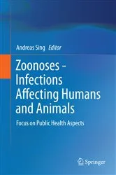 Book cover of Zoonoses - Infections Affecting Humans and Animals by Andreas Sing