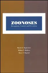 Book cover of Zoonoses by Martin E. Hugh-Jones