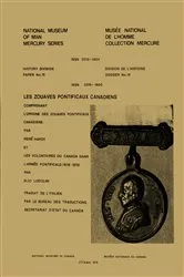 Book cover of Zouaves pontificaux canadiens by René Hardy