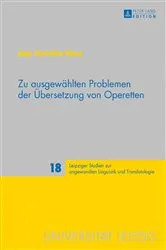 Book cover of Zu ausgewaehlten Problemen der Uebersetzung von Operetten by Unknown