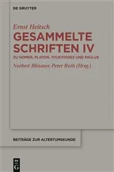 Book cover of Zu Homer, Platon, Thukydides und Paulus by Norbert Blößner
