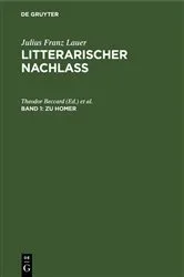 Book cover of Zu Homer by Theodor Beccard