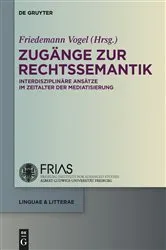 Book cover of Zugänge zur Rechtssemantik by Unknown