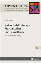 Book cover of Zukunft als Erloesung – Martin Luther und das Weltende by Daniel Heinz