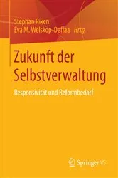 Book cover of Zukunft der Selbstverwaltung by Stephan Rixen