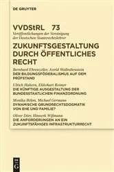 Book cover of Zukunftsgestaltung durch Öffentliches Recht by Unknown