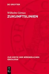Book cover of Zukunftslinien by Wilhelm Girnus