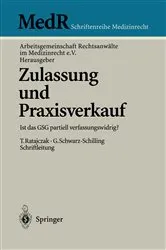 Book cover of Zulassung und Praxisverkauf by Thomas Ratajczak