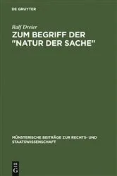 Book cover of Zum Begriff der 