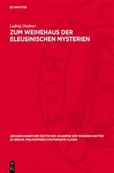 Book cover of Zum Weihehaus der eleusinischen Mysterien by Unknown