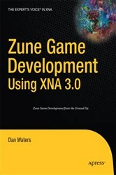 Book cover of Zune Game Development using XNA 3.0 by Dan Waters