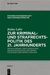 Book cover of Zur Kriminal- und Strafrechtspolitik des 21. Jahrhunderts by Unknown