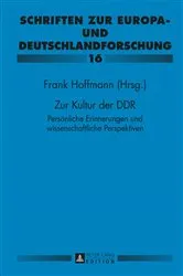 Book cover of Zur Kultur der DDR by Paul Gerhard Klussmann