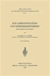 Book cover of Zur Lebenssituation von Körperbehinderten by Unknown