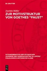 Book cover of Zur Motivstruktur von Goethes „Faust“ by Joachim Müller