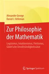 Book cover of Zur Philosophie der Mathematik by Alexander George