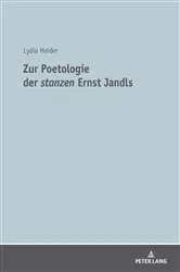Book cover of Zur Poetologie der «stanzen» Ernst Jandls by Lydia Haider
