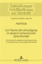 Book cover of Zur Theorie der Lehnpraegung im deutsch-tschechischen Sprachkontakt by Unknown