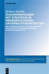 Book cover of Zusammenfassen mit Strategie in mehrsprachigen Unterrichtskontexten by Unknown