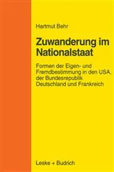 Book cover of Zuwanderungspolitik im Nationalstaat by Hartmut Behr