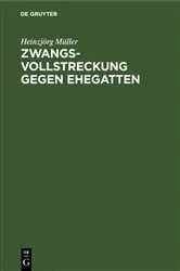 Book cover of Zwangsvollstreckung gegen Ehegatten by Unknown
