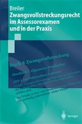 Book cover of Zwangsvollstreckungsrecht im Assessorexamen und in der Praxis by Jürgen Breiler