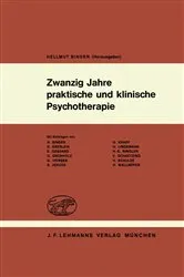 Book cover of Zwanzig Jahre praktische und klinische Psychotherapie by H. Binder