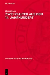 Book cover of Zwei Psalter aus dem 14. Jahrhundert by Hans Eggers