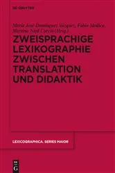 Book cover of Zweisprachige Lexikographie zwischen Translation und Didaktik by Unknown