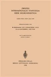 Book cover of Zweites Internationales Symposium über Neurosekretion by Wolfgang Bargmann