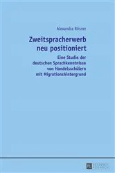 Book cover of Zweitspracherwerb neu positioniert by Alexandra Rösner