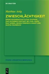 Book cover of Zwieschlächtigkeit by Unknown