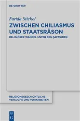 Book cover of Zwischen Chiliasmus und Staatsräson by Farida Stickel