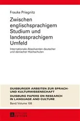 Book cover of Zwischen englischsprachigem Studium und landessprachigem Umfeld by Unknown