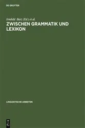 Book cover of Zwischen Grammatik und Lexikon by Unknown