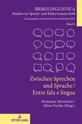 Book cover of Zwischen Sprechen und Sprache / Entre fala e língua by Joachim Born