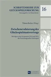 Book cover of Zwischenevaluierung des Gluecksspielstaatsvertrags by Tilman Becker