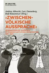 Book cover of »Zwischenvölkische Aussprache« by Andrea Albrecht
